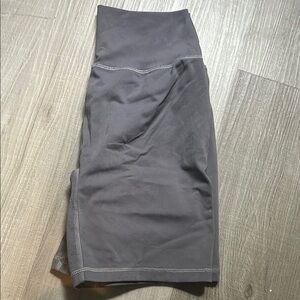 Alphalete Dark purple/grey workout shorts